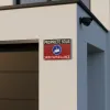 Panneau de Dissuasion propriété sous vidéo Surveillance 150x100mm