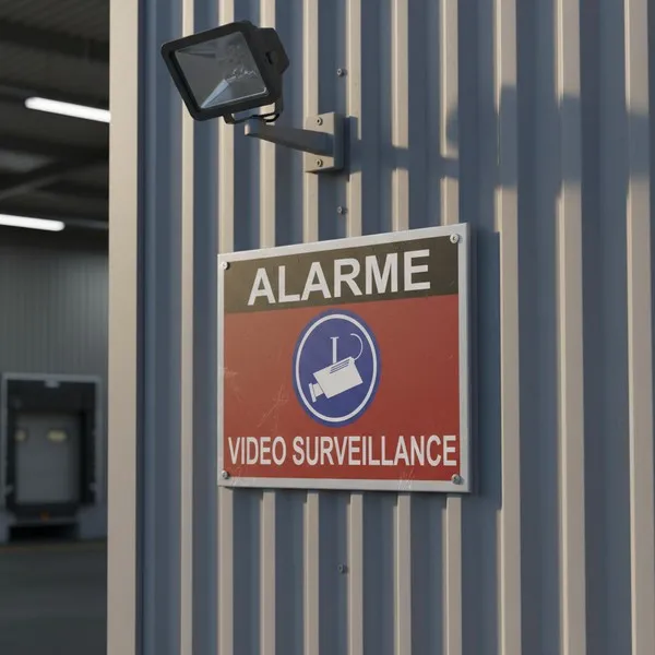 Alarme vidéo surveillance 160x100mm – Panneau vidéo surveillance