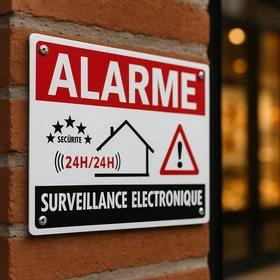 Alarme Surveillance Électronique 24H/24 | Panneau Vidéo