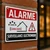 Panneau Alarme, surveillance électronique 24h/24