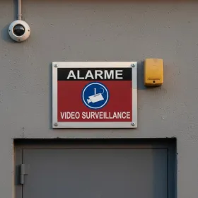 Panneau Vidéo Surveillance & Alarme | Signalétique Sécurité