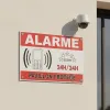 Panneau alarme pavillon protégé – Panneau vidéo surveillance
