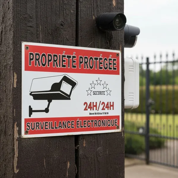 Propriété Protégée, Vidéosurveillance et Signalétique Sécurité
