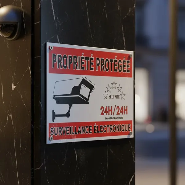Propriété Protégée, Vidéosurveillance et Signalétique Sécurité