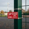 Panneau de sécurité Site protégé surveillance caméra vidéo