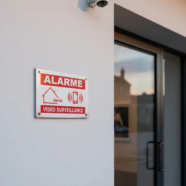 Vidéo Surveillance & Alarme – Panneau Signalétique Sécurité