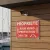 Panneau propriété sous vidéo protection 24h/24