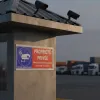 Panneau propriété privée – Interdit de déposer des ordures