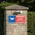 Panneau propriété privée, ordures interdites, caméra