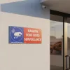 Panneau vidéo surveillance 24h/24 pour votre magasin