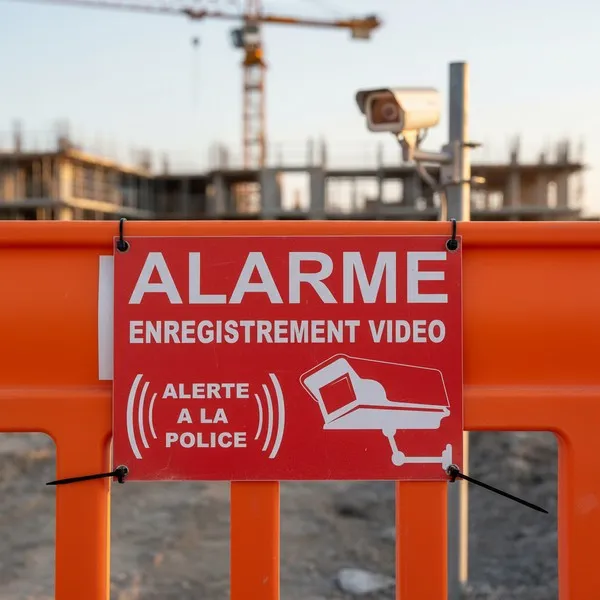 Panneau Vidéo Surveillance | Signalétique Dissuasive Extérieure