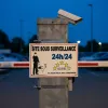 Panneau Site sous surveillance 24h/24 - Vidéo surveillance