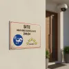 Panneau Site sous vidéo surveillance 24h/24