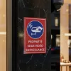 Panneau vidéo surveillance propriété privée caméra sécurité
