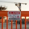 Panneau alarme surveillance électronique 300x200mm sécurité pastilles