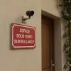 Panneau Alarme Espace sous vidéo Surveillance PVC 3mm (300x200mm)