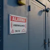 Panel ALARMA VIDEOVIGILANCIA 24H/24 – Panneau vidéo surveillance