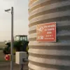 Panneau vidéosurveillance – Site protégé par caméra de sécurité
