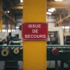 Panneau Issue de Secours : Évacuation et Sortie de Secours