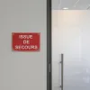 Panneau Issue de Secours : Évacuation et Sortie de Secours