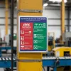 Panneau Consignes Incendie Bilingue, Évacuation & Sortie de Secours