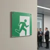 Signalétique Évacuation : Panneau Sortie de Secours Droite