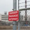 Panneau Danger passage interdit – Panneau attention Danger