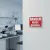 Panneau Danger Accès Interdit avec pictogramme de sécurité