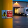 Panneau danger circulation d’engins | Signalétique sécurité