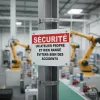 Panneau sécurité atelier – Propreté et prévention des accidents