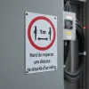 Panneau signalétique distance de sécurité | Prévention et sécurité