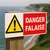 Panneau danger attention falaise – Panneau attention Danger