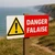 Panneau danger attention falaise – Panneau attention Danger