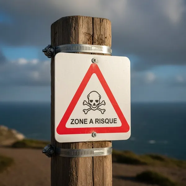 Panneau Danger zone à risque – Panneau attention Danger