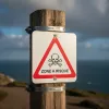 Panneau Danger zone à risque – Panneau attention Danger