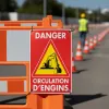 Panneau Danger Circulation d'engins – Panneau attention Danger