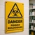 W009 Risques biologiques – Panneau attention Danger