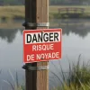 Panneau Danger risque de noyade – Panneau attention Danger