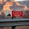 Panneau Attention Chutes de pierres – Panneau attention Danger