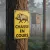 Panneau Chasse en cours aux sangliers – Panneau attention Danger