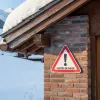 Panneau danger chutes de neiges – Panneau attention Danger
