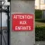 Panneau Attention aux enfants – Panneau danger enfants