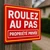 Panneau Roulez au Pas propriété privée – Panneau danger enfants