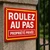 Panneau Roulez au Pas propriété privée – Panneau danger enfants