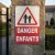 Panneau signalétique Danger Enfants – Zone fréquentée ou école