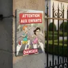 Panneau Attention aux enfants danger – Panneau danger enfants