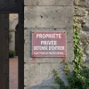 Panneau signalétique Propriété Privée Défense d’Entrer