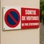 Panneau Sortie Voiture Ne Pas Stationner | Signalétique Parking