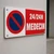 Panneau Stationnement Interdit 24/24h Médecin – Signalisation