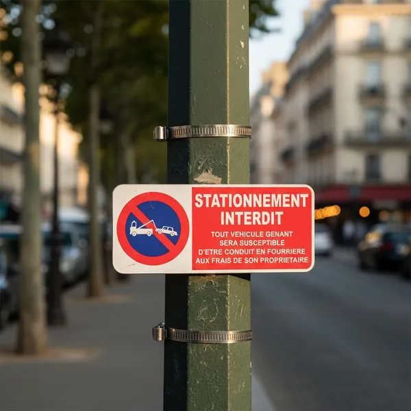 Panneau Stationnement interdit ... – Panneau stationnement